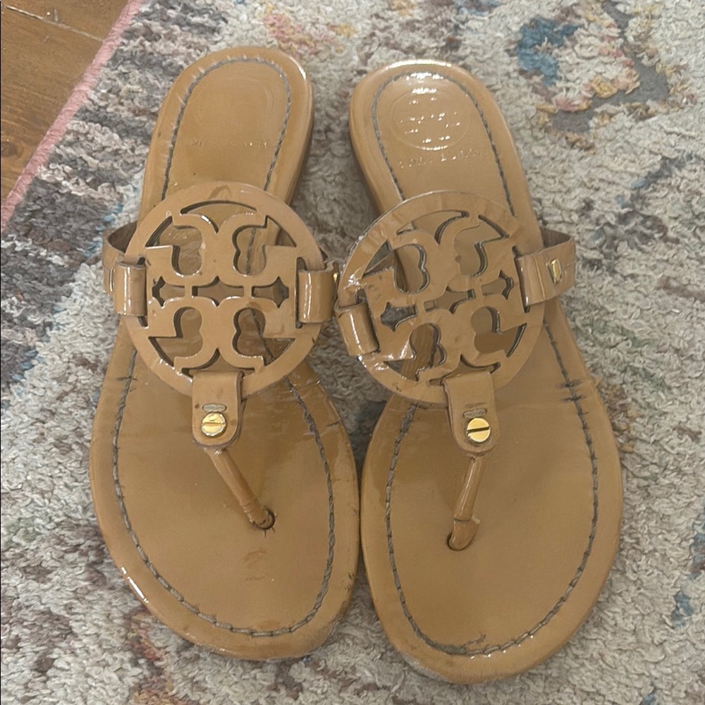 Tori Burch Tan Sandal